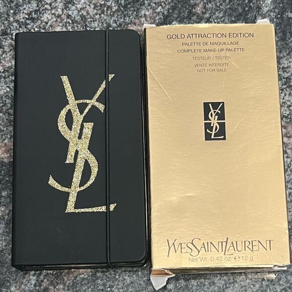 Yves Saint Laurent ✨ Gold Attraction EDITION Complete Makeup Palette NIB 12g - Picture 13 of 14